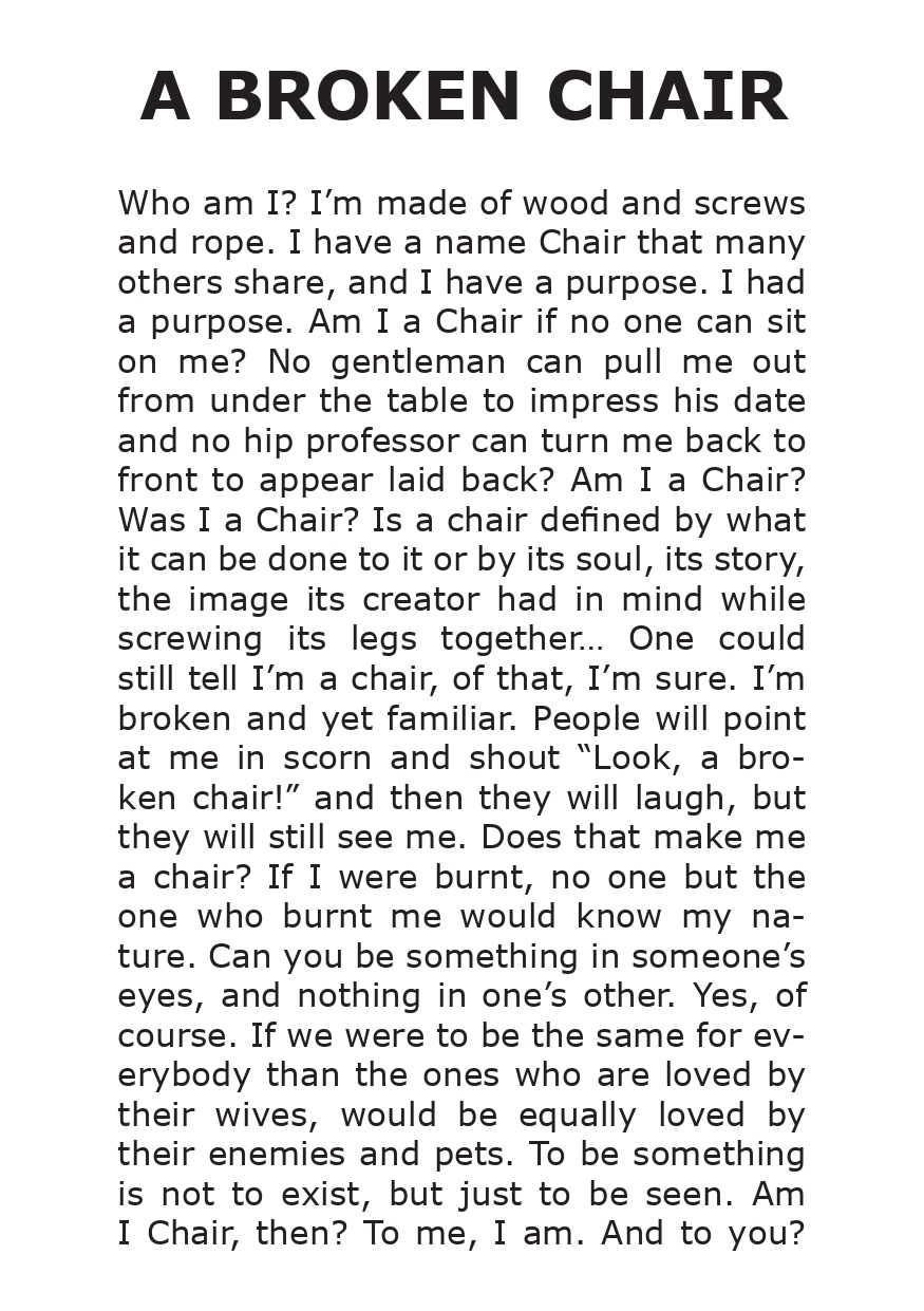 Chairs fanzine pagina 21
